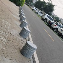 석재 볼라드 방지봉 횡단보도 돌기둥 중앙분리대 말뚝, 지름 22 높이 37cm
