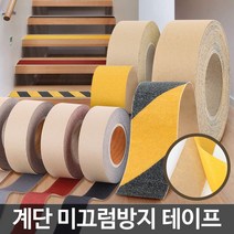 콩콩 실내 계단 미끄럼방지테이프, 고급형 15M 노란색
