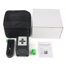 레이저 레벨기 수평자 녹색 측량기 Leerchuang 레벨 2 라인 레벨 레드 라인 셀프 레벨링 레벨 360 빔 레벨 포인터 실내 실외, level05-gre-l 라인