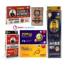 [D.S] 프리미엄 OK 동전 통증 자석 파스 안아파 네오듐 리필 패치 근육통 완화 / 사은품 증정, 2번 일반동전통증패치