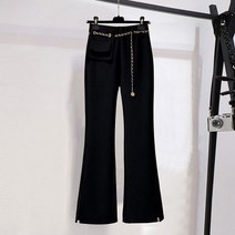 여성 정장세트 수트코디 면접의상 버튼 벨트 장식 여성 코트 투피스 세트