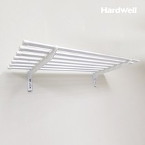 하드웰 베란다 시스템 벽선반 1단 타원 세탁실 벽걸이 철제, 1단 타원(120x45cm)높이24cm