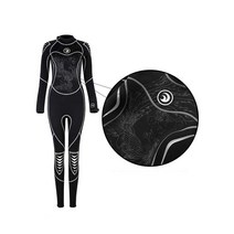 프리다이빙 슈트 여성용 잠수복 해녀복 해루질 물놀이, M139 진한 파란색(3.0MM) 특대