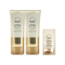 [ 홈쇼핑 동일상품 ] AHC 바디 크림 에스테틱 콜라겐 넥 앤 바디 200ml 2개+샘플1개, AHC 콜라겐 바디크림 200ml 2개+샘플