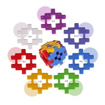 제이트리h33 큰사각블럭 52pcs 학습장난감 블록놀이 유아 아동발달 어린이 교구 창의력 아동+jaytreㄷ