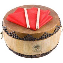 정통북 난타 북 풍물놀이 사물놀이 타악기 품바공연, 10인치 32x17cm