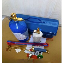 가스 용접기 산소 절단기 동관 용접토치 에어콘, DS-2L 플라스틱 상자 용접 세트