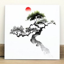 아크릴액자/해와소나무, 2.이미지2