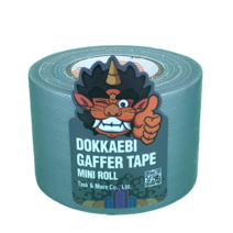테스크 도깨비 개퍼테이프(GAFFER TAPE) 미니롤 MATT SILVER 무광/형광면테이프, 50mm X 10m