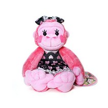러블리 고릴린 인형 S 핑크 20cm 고릴라 레이스, 러블리 고릴린 인형 S 핑크 20cm 고릴라 레