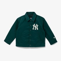 뉴에라키즈 [뉴에라키즈] MLB 코튼 코치 뉴욕 양키스 재킷 다크 그린 (13679506)