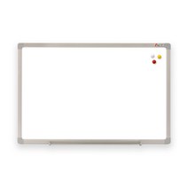 [보드뱅크]법랑화이트/유광-무암선 60x40 알루미늄프레임(일반)