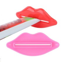 알뜰 치약짜개 디스펜서 입술모양 튜브짜개 5개