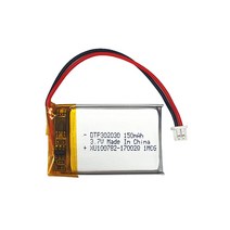 [리튬폴리머] DTP 302030 3.7V 150mAh, 1개, 1개
