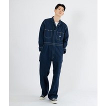 국내매장 정품 LEE 던가리스 유니온 점프수트 인디고 로우
