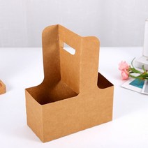 카페 테이크아웃 종이 캐리어, 1개, 1개