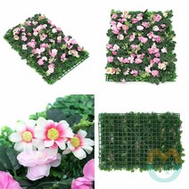 굿마켓 핑크로즈 인조잔디 60X40CM 컬러인조잔디 인조잔디벽