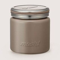 모슈 푸드자 죽통 300ml 보온보냉 이유식통, 브라운