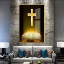 대형 보석십자수 주문제작 큐빅 비즈 십자가 인테리어 액자 명화그리기, 80x110cm
