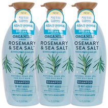 오가니스트 로즈마리 앤 민트 두피 딥클렌징 샴푸, 3개, 500ml