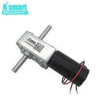 31zy 24 볼트 DC 듀얼 롱 샤프트 웜 기어드 모터 12V DC 감속기 모터 고 토크 반전 자동 잠금 자동 랙 모터, package R_package R
