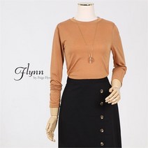 플린by페이지플린베이직라운드티셔츠 AHN9CNTS243