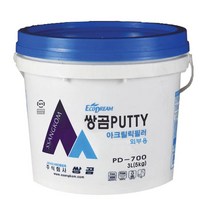 쌍곰 건축용퍼티 쌍곰퍼티 PD-700 (5kg)