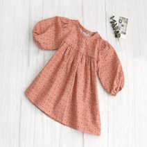 대폭 면 기모원단 융원단 웃음꽃 3color, 브릭