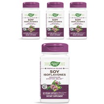 네이쳐스웨이 소이 이소플라본 100mg 비건 캡슐, 60개입, 4개