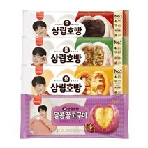 삼립 발효미종 상온 호빵 4입 2봉 단팥 꿀고구마 야채 피자 크림치즈고구마, 4입 상온 호빵 꿀고구마 2봉