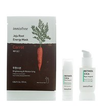 이니스프리 레티놀 시카 흔적 앰플 30ml + 10ml + 마스크팩 2p 세트, 6세트