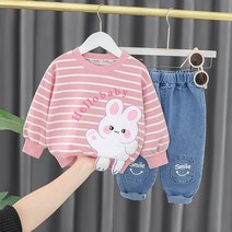몽실이 헬로우베이비 맨투맨 상하복 봄 가을 긴팔 외출복 여아 남아
