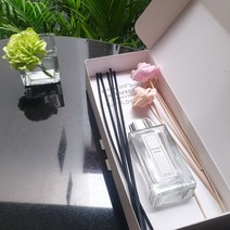 은빛 롱사각 120ml IU 디퓨저 선물세트 마미하우스, 21_체리플라썸 향_쇼핑백 추가