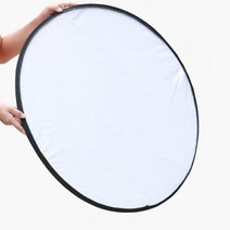야외 웨딩 인물 사진촬영 컴팩트 반사판 빛활용 연출, 대 (110cm)