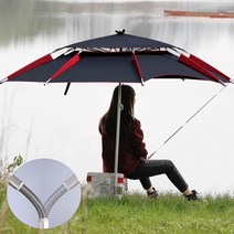 낚시 파라솔 낚시용 민물 대형 휴대용 각도조절 2.0M 2.2M 2.4M 2.6M, 2.4M블랙