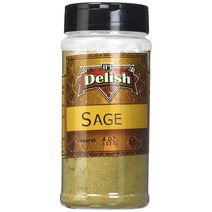 미국직구 갈은 세이지 파우더 Its Delish 4 Oz. 중간 항아리, 수량, 상세참조