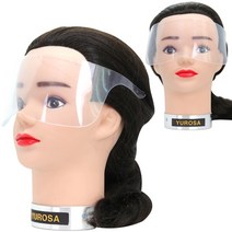 아크릴 안면 페이스 마스크(고글형), 상세페이지 참조