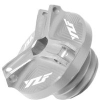 오토바이 액세서리 야마하 R1 YZFR1 M 1998-2020 CNC 알루미늄 엔진 오일 필러 캡 플러그 커버, 11 sliver