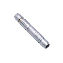 블랙 Lemo 링 OB 0B 에비에이터 4Pin 플러그 소켓 PC 게임용 기계식 키보드 나선형 USB C 케이블 푸시 풀 자동 잠금, [01] Silver Ring-0B, 0 Silver Ring0B