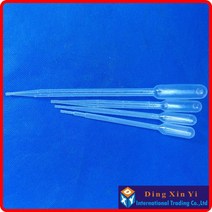 과학실험도구 100 개 몫 플라스틱 일회용 3ML 전송 파스퇴르 피펫 Pipet Dropper 3ml 졸업 된, 한개옵션0