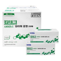 41117 킴테크 연구실 실험실용 사이언스 와이퍼 중형 200매 30카톤, 1박스(30카톤) (41117)