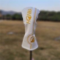 혼마-골프 클럽 드라이버 페어웨이 우드 하이브리드 퍼터 헤드 커버 골프 보호 4 개 1 세트, [07] Hybird Cover1