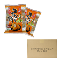 훈와리 메이진 콩가루모찌 75g x 12개 일본과자 인절미