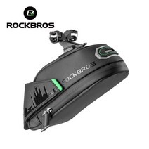 정924538-ROCKBROS 블랙라이더 퀵클립 안장가방 새들백 안장가방 자전거가방 락브로스 자전거백, [{#~S~#}]