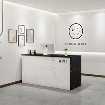 매장 카운터 데스크 안내 인포메이션 카운터테이블 미용실 식당 안내데스크, AE_80x50x100cm