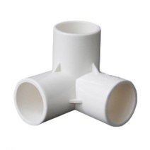 PVC 파이프 연결 부속 자재 PVC소켓 조인트 3구 20MM