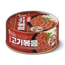롯데햄 고추장 고기 볶음 통조림 80g, 24개