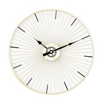 현대 대형 벽시계 장식용 벽시계 벽시계 현관 식당 농가 장식품에 대한 침묵하는 비 똑딱 벽걸이 시계, 화려한, 아이언 아트