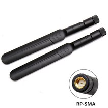 공중파안테나 2pcs wifi 2.4g 5.8g 듀얼 밴드 옴니 5g 라우터 rp sma 남성 커넥터 8dbi wi-fi 무선 신호 부스터, 1pc rp 고등학교