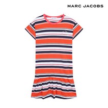 마크제이콥스키즈 여아 배색 프릴 원피스(네이비)